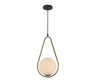 PENDENTE ORBE-004 1 LÃMPADA BASE E-27