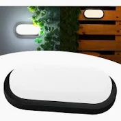 ARANDELA TARTARUGA LED 10W 6500K PRETA - TYF