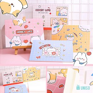 Caderno Desenho Sketchbook Honey Life A4