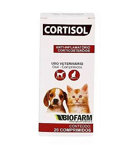 Cortisol 10mg 20 comprimidos