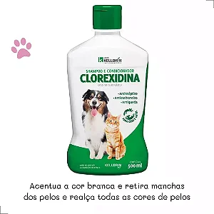 Shampoo e Condicionador Clorexidina 2 em 1 - 500ml