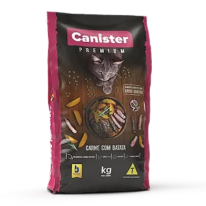 Ração Para Gato Canister Carne com Batata