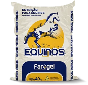 Ração equinos com melaço Farogel 40kg