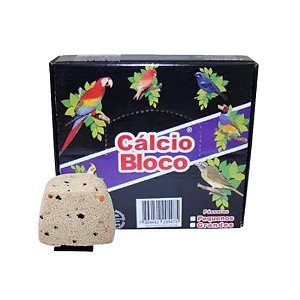 Cálcio Bloco Pássaros Pequenos e Grandes