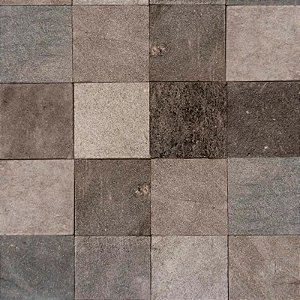 Hitam Lisa 10x10cm m²