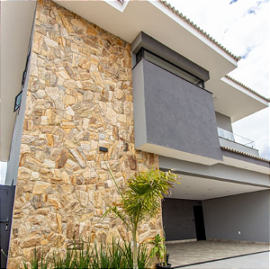 Pedra madeira bruta DARK 1 m²