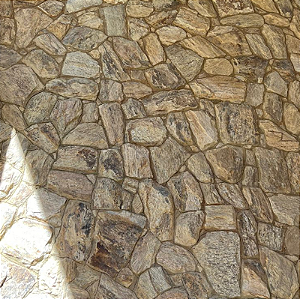 Pedra madeira amarela m²