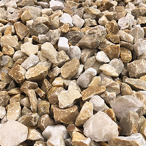 Pedrisco Palha para Jardim N°02 - 20kg