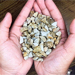 Pedrisco Palha para Jardim N°03 - 20kg