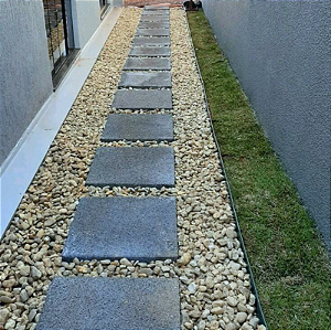 Pedra Miracema Cinza 47x47cm - Und