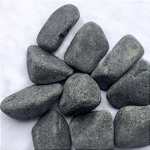 Seixo Preto Natural N°03 - 20kg