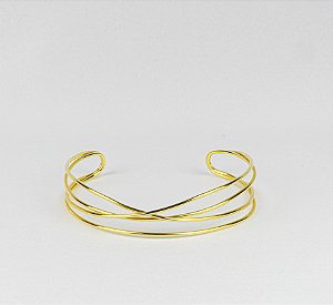 Choker Sofisticada Traços Detalhados Entrelaçados