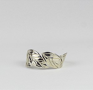 Bracelete Minimalista Folhas Aberto