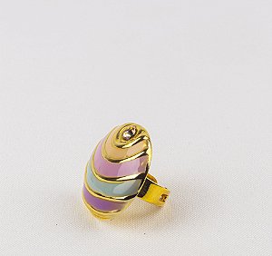 Anel Esmaltado Coleção Orbes Colors