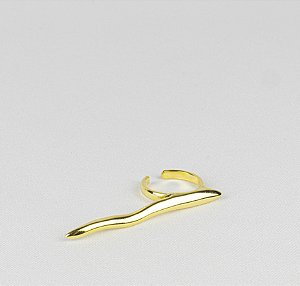 Anel Minimalista Traço Alongado