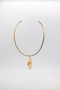 Choker Minimalista Aberta Coleção Flor de Outono
