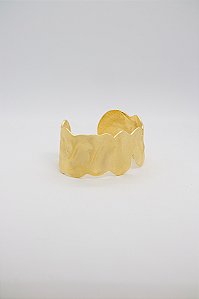 Bracelete Sofisticado Largo Assimétrico Orgânico