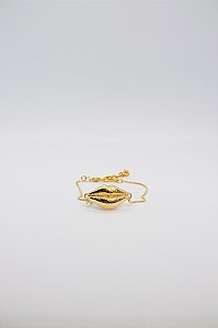 Pulseira Romântica Coleção Boca Acabamento Granulado