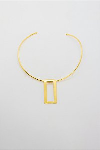 Choker Coleção Ana Geométrica Aberta