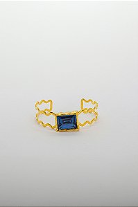 Bracelete Coleção Paolla Pedra Central