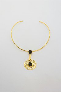 Choker Coleção Malu Esmaltada Aberta