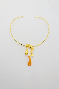 Choker Coleção Honey Esmaltado Aberta