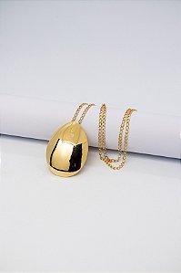 Cordão Pingente Coleção Ovalado Acetinado