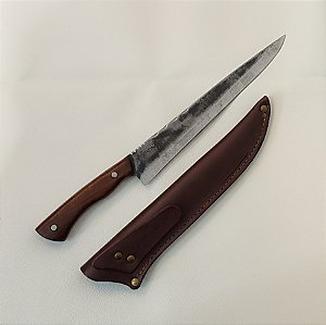FACA TRADICIONAL AÇO CARBONO BRUTFORGE 10 POLEGADAS CHURRASCO CLASSICA