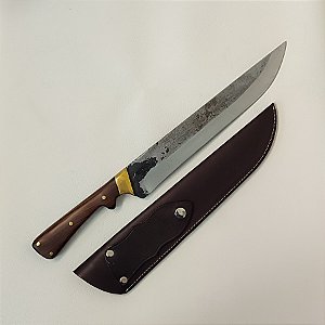 FACA TRADICIONAL AÇO CARBONO BRUTFORGE 10 POLEGADAS CHURRASCO PRIME