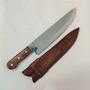 FACA TRADICIONAL AÇO INOX POLIDO 10 POLEGADAS PICANHEIRA