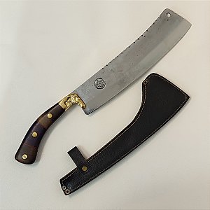 CUTELO AÇO CARBONO BRUTFORGE 10 POLEGADAS LUXO