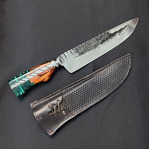 FACA FORJADA AÇO CARBONO BRUTFORGE 10 POLEGADAS BLUE STEEL