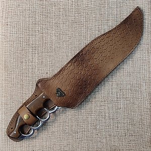 FACA AÇO INOX POLIDO 12,5 POLEGADAS THUNDER BOWIE