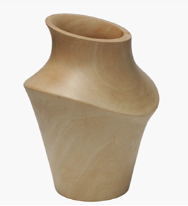 VASO EM MADEIRA - 23673