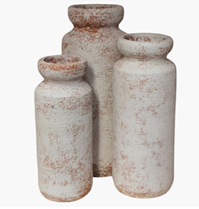 CONJUNTO VASO CERÂMICA - 23717