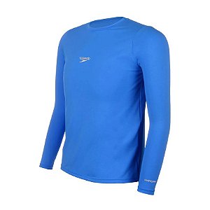 T Shirt Uv Protection Azul Astral Infantil 4 - Athletes