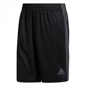 Short Adidas 3S Masc Black / Grey Six G - Athletes