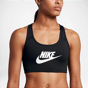 Top Nike Swoosh Futura Preto M - Athletes