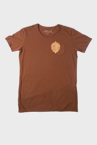 T-Shirt Masculina Corte Fi P Marrom Lehua - Salt & Sea