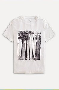 Camiseta Estampada Old Hawaii Reserva Off White- Petter Sathler