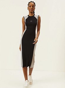 Vestido Colcci Sport Style Bicolor Preto - Izibida