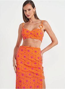 Top Colcci Bordado Com Detalhe Na Alça 38 - Izibida