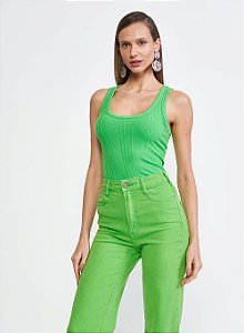 Regata Colcci SLIN CANELADA VERDE COLCCI M - Izibida