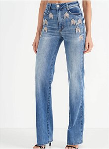 Calca Jeans Colcci Bruna Com Aplicação 36