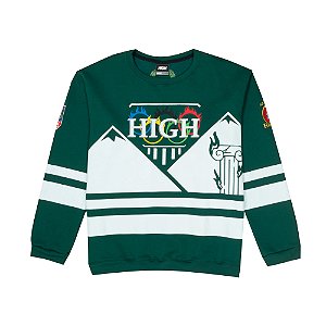 Moletom Crewneck Olympic Night Green
