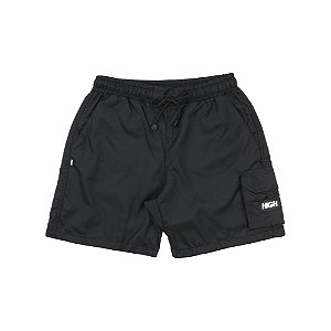 Bermuda Oval Cargo Ripstop Shorts Black