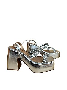 Plataforma Macramé Ferrucci Dourado