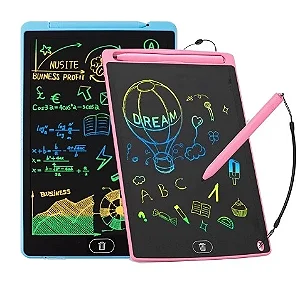 Lousa Mágica Infantil Tipo Tablet Traço RGB Com Caneta para Desenho Brincar Interativo Educativo 8.5 Polegadas