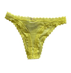 CALCINHA FIO DENTAL - AMARELO ASTRO - BONJOUR