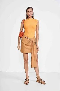 Blusa Colcci CANELADA Laranja - Izibida